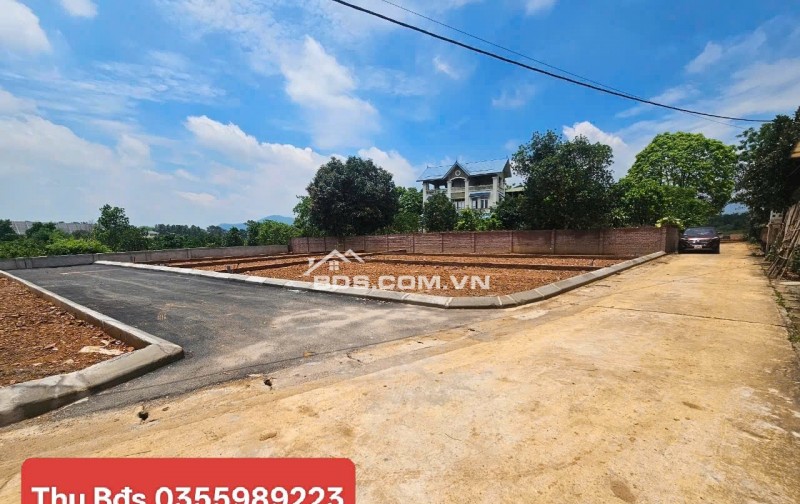 CỰC HIẾM LÔ GÓC GẦN UBND XÃ ĐOÀI PHƯƠNG- HÒA LẠC- DIỆN TÍCH 105M2- NHỈNH 2 TỶ- FULL THỔ CƯ - SẴN SỔ CÔNG CHỨNG